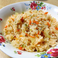 こはる・▽・'s cooksnap of when they made 炊飯器で～和風鮭ピラフ～.