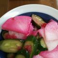 ゆ・ふママ's cooksnap of when they made シャキッと大根の梅和え〜★.