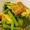 COOKVOC's cooksnap of when they made ネギと小松菜のオイスターソース炒め.