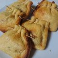 PaNaChi's cooksnap of when they made お餅inふわふわ納豆巾着.