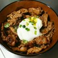 ma04tsu's cooksnap of when they made 甘辛だれでご飯がすすむ！　豚丼.