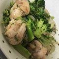 sho8810's cooksnap of when they made 鶏とブロッコリーの炒め物★.