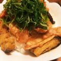 ゆーcha's cooksnap of when they made なすと豚肉の辛味丼.