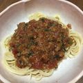 さとみんみん☆'s cooksnap of when they made ＊定番スパゲティ♪ミートソース＊.