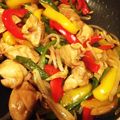 マリメッコキッチン's cooksnap of when they made 簡単☆ピーマン鶏肉オイスターソース炒め.