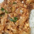 CoffeeCoco's cooksnap of when they made ◎ちくわとじゃがいものケチャップ炒め◎.