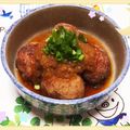 Yukachin®'s cooksnap of when they made 里芋の肉巻き揚げ〜おろしポン酢がけ〜.