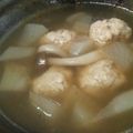 CoffeeCoco's cooksnap of when they made 香草肉団子と大根のエスニックスープ.