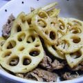 リナリオ's cooksnap of when they made レンコンと牛肉炒め＊甘辛カレー味.