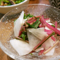 のりてぃｓｘ's cooksnap of when they made 保存袋で＊かぶと赤水菜のお漬け物.