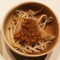 ほがらか。's cooksnap of when they made レンチンもやし＋甘辛生姜にんにく納豆だれ.