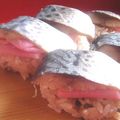 ななこ２２'s cooksnap of when they made 赤かぶサワー漬け～赤かぶと鯖の桃色寿司.