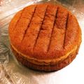 空飛ぶサツマイモ's cooksnap of when they made 抹茶で簡単リース風クリスマスケーキ.