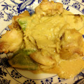 Kaon．'s cooksnap of when they made 簡単☆アボカドと鶏ももの味噌マヨ炒め.