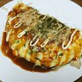 ヒミツ★'s cooksnap of when they made 簡単オムレツ風 モヤシと豚バラとん平焼き.
