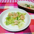 にゃにゃ☆☆☆'s cooksnap of when they made スピードデリ♪エビとレタスのホットサラダ.