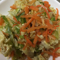 ポメちょん's cooksnap of when they made キャベツと人参の卵とじ.