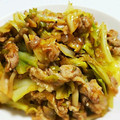 大同日華's cooksnap of when they made 我が家の定番！キャベツと豚肉の煮込み丼☆.
