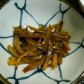 M130018's cooksnap of when they made ✿カレー味☆じゃがきんぴら✿.