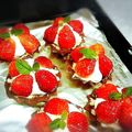 クックVFL6P2☆'s cooksnap of when they made 簡単♪キャラメル風味の❀ミニ苺タルト❀.