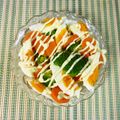 ☆なあなクック☆'s cooksnap of when they made ブロッコリーと人参とゆで卵のサラダ.