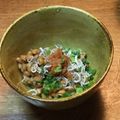 おはなすき's cooksnap of when they made ちりめん梅干しネギ納豆☆.
