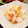 PGTips's cooksnap of when they made 梅こぶ茶で★白菜と人参の浅漬け.
