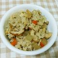 ＊れいぴん＊'s cooksnap of when they made ❇ヤーコン❇だらけの♪炊き込みご飯♪.