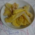 イチゴ、イチゴ。's cooksnap of when they made 【農家のレシピ】白菜の葉先の煮びたし.