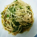 きよみか♪'s cooksnap of when they made レンジで水菜とえのきのおひたし.