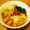 桃缶かーさん's cooksnap of when they made 鶏モモとシャンタンで！トマト鍋＆リゾット.
