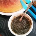 myrose's cooksnap of when they made トーストに！3分で黒ごまきな粉クリーム.