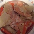 くまロコ's cooksnap of when they made 塩麹さんde魚と野菜の蒸し物.