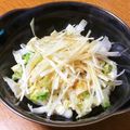 ちょ〜☆'s cooksnap of when they made 超簡単！白菜と長葱のあつあつごま油サラダ.