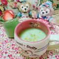 白玉まいみ's cooksnap of when they made 抹茶豆乳ラテ★ほんのり柚子香る.