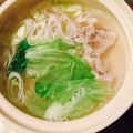 kaokaofood's cooksnap of when they made レタスとネギだけ♡絶品豚しゃぶ.