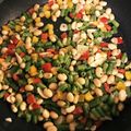 ポコロン★'s cooksnap of when they made インゲンと大豆のカラフルガーリック炒め.