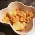 ma_mi_nako's cooksnap of when they made 離乳食中期～後期　はんぺんの卵とじ.