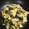 クックP9XMDL☆'s cooksnap of when they made 和風の味♪豚肉とネギと卵の炒め物★.