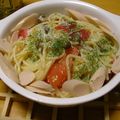 まっちゃるまん's cooksnap of when they made 生ハムトマトの冷製パスタ.