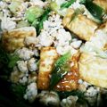 ふくくっく's cooksnap of when they made 焼肉のタレで簡単！厚揚げと鶏そぼろ炒め☆.