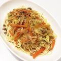 アプリコット梨音☆'s cooksnap of when they made 来客も絶賛⭐なのに簡単和風スープパスタ.