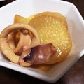 チョビカイジュウ's cooksnap of when they made 短時間で簡単な柔らかイカと大根煮.