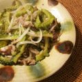 Jaye's cooksnap of when they made お手軽★ゴーヤ炒め.