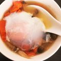 あんころ餅nknk's cooksnap of when they made 小松菜と温泉卵のスープがけ飯.