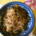 kokoli's cooksnap of when they made 簡単おつまみ♡ベーコン&野菜の和風炒め.