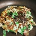 ケロ母ちゃん's cooksnap of when they made ジャガイモとニラのチヂミ.