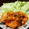 nammy's cooksnap of when they made 揚げない♪簡単♡♥鶏胸肉の油淋鶏.