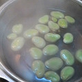 かす”お's cooksnap of when they made 塩ゆで　ソラマメ.