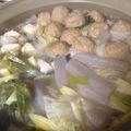 ちゃぎー's cooksnap of when they made 頑張れ受験生!鶏団子のあったかスープ.